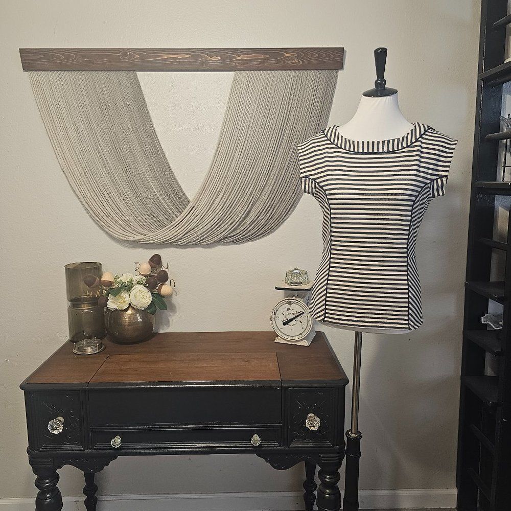 Ann Taylor Striped Blouse Sz S